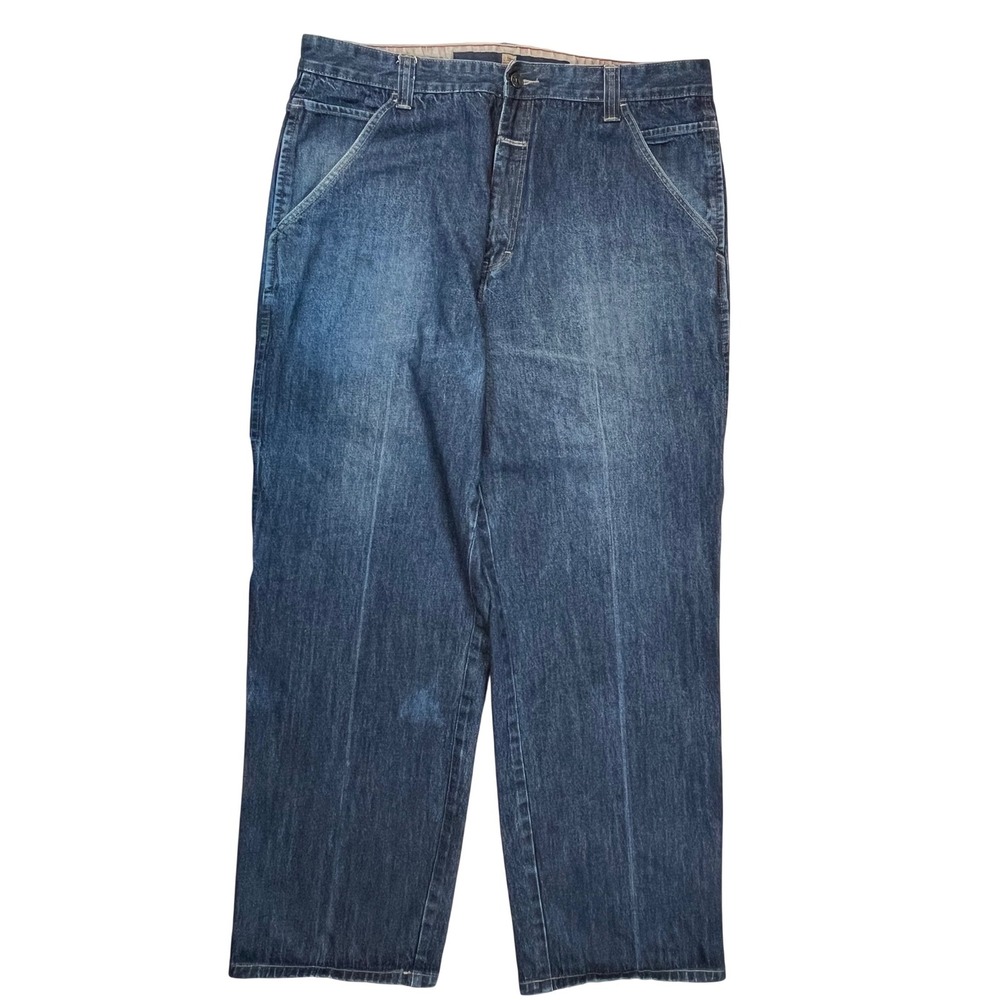 Marithe Francois‎ Girbaud Carpenter Jeans Men's 40 Blue Relaxed Fit Straight Leg